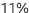 11%