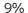 9%