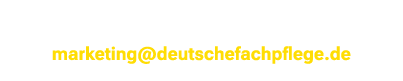 Du hast Fragen, Anregungen oder Ideen zum Podcast, dann melde dich gerne bei uns: marketing@deutschefachpflege.de 