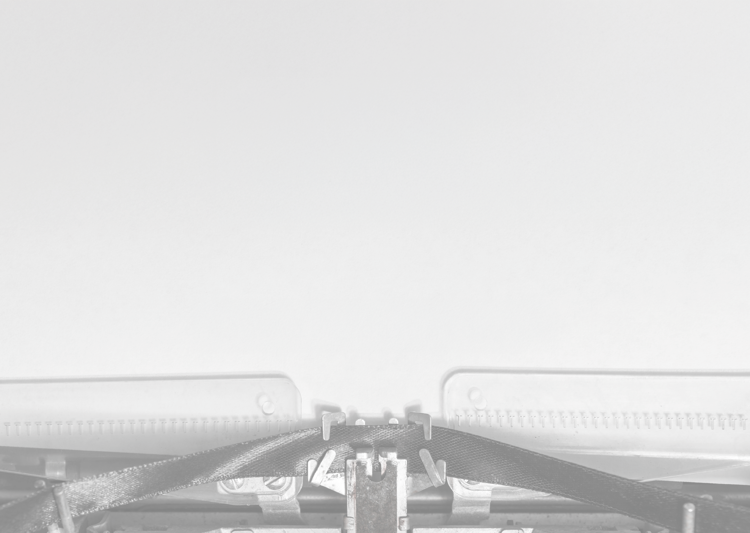 What is your story typed words on a Vintage Typewriter