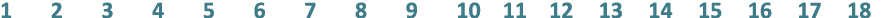 1 2 3 4 5 6 7 8 9 10 11 12 13 14 15 16 17 18