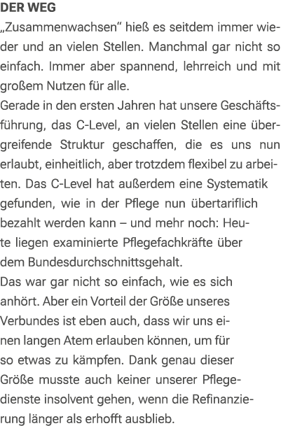 Der Weg „Zusammenwachsen“ hie es seitdem immer wieder und an vielen Stellen. Manchmal gar nicht so einfach. Immer ab...