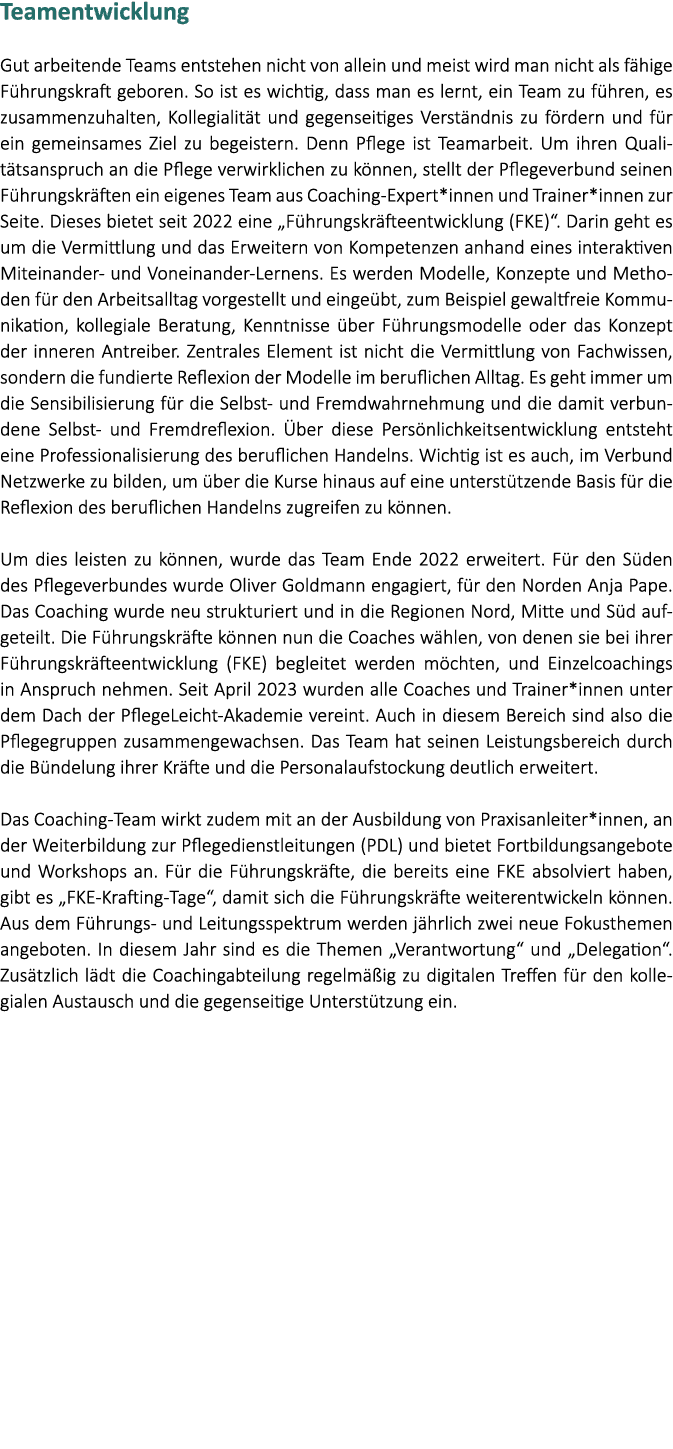 Teamentwicklung Gut arbeitende Teams entstehen nicht von allein und meist wird man nicht als f hige F hrungskraft geb...