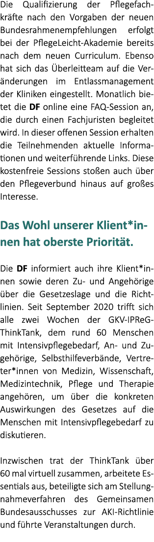 Die Qualifizierung der Pflegefachkr fte nach den Vorgaben der neuen Bundesrahmenempfehlungen erfolgt bei der PflegeLe...