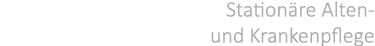 Station re Alten und Krankenpflege 