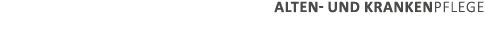 Alten und Krankenpflege