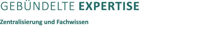 Geb ndelte Expertise Zentralisierung und Fachwissen