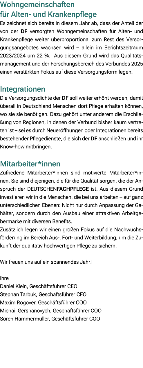 Wohngemeinschaften f r Alten und Krankenpflege Es zeichnet sich bereits in diesem Jahr ab, dass der Anteil der von de...