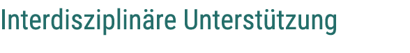 Interdisziplin re Unterst tzung