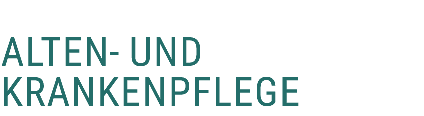  Alten und Krankenpflege