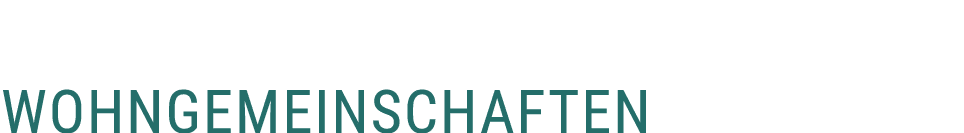  Wohngemeinschaften