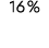 16 %