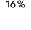16 %