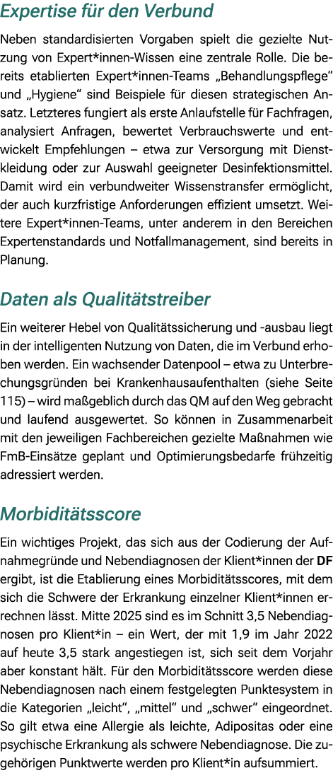 Expertise f r den Verbund Neben standardisierten Vorgaben spielt die gezielte Nutzung von Expert*innen Wissen eine ze...