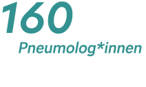 160 Pneumolog*innen