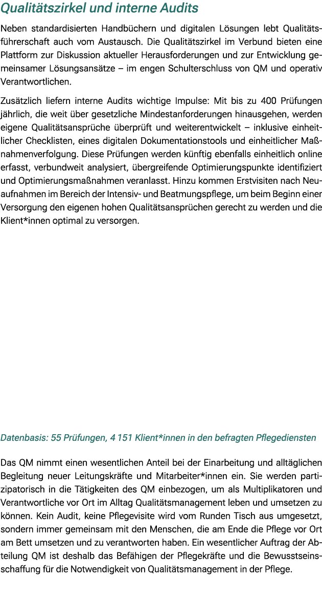 Qualit tszirkel und interne Audits Neben standardisierten Handb chern und digitalen L sungen lebt Qualit tsf hrerscha...