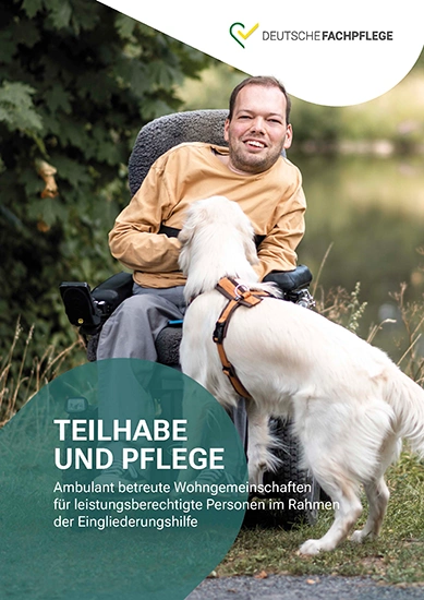 Broschüre Wohngemeinschaft für Eingliederungshilfe