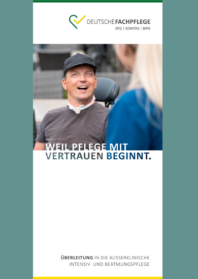 Flyer Aufsteller Überleitung